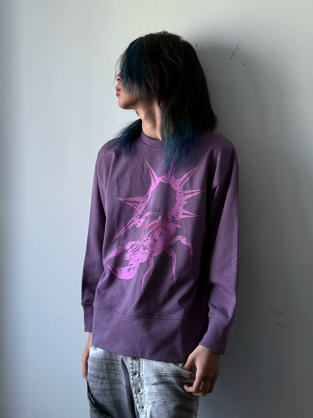 PAIKI Meteor Scorpion Crew Neck Sweater