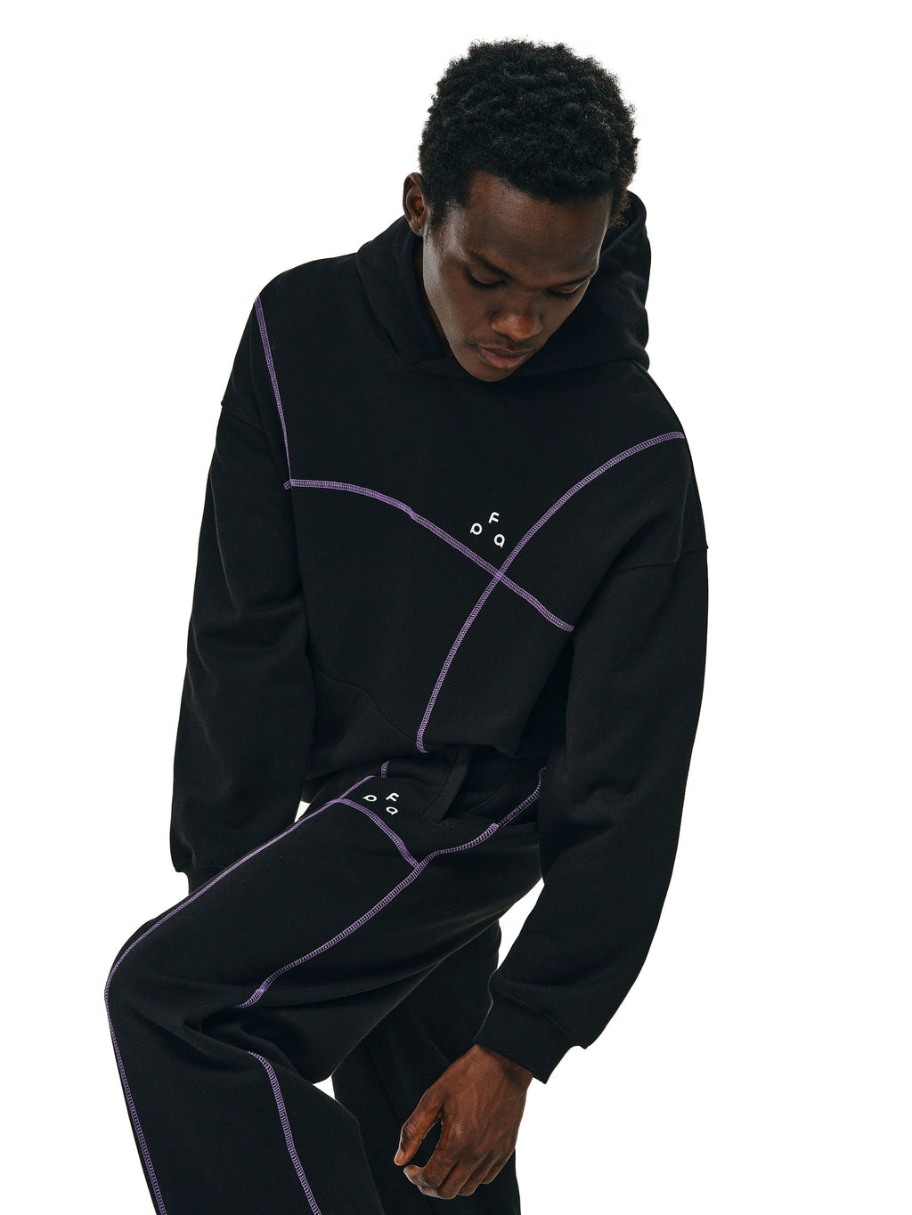 FPA Thermostat Hasso Line Sports Printed Hooded Sweater