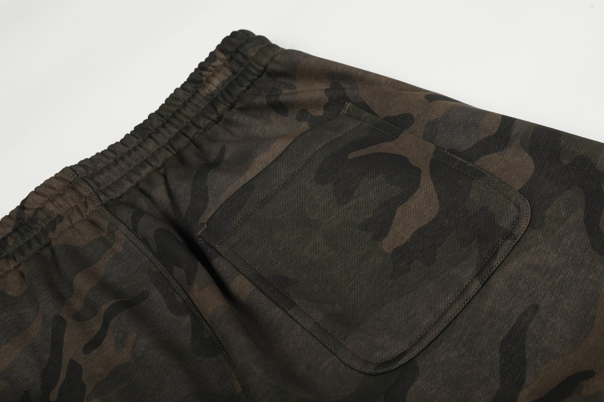 11KN Retro Camouflage Wide-leg Tooling Slacks