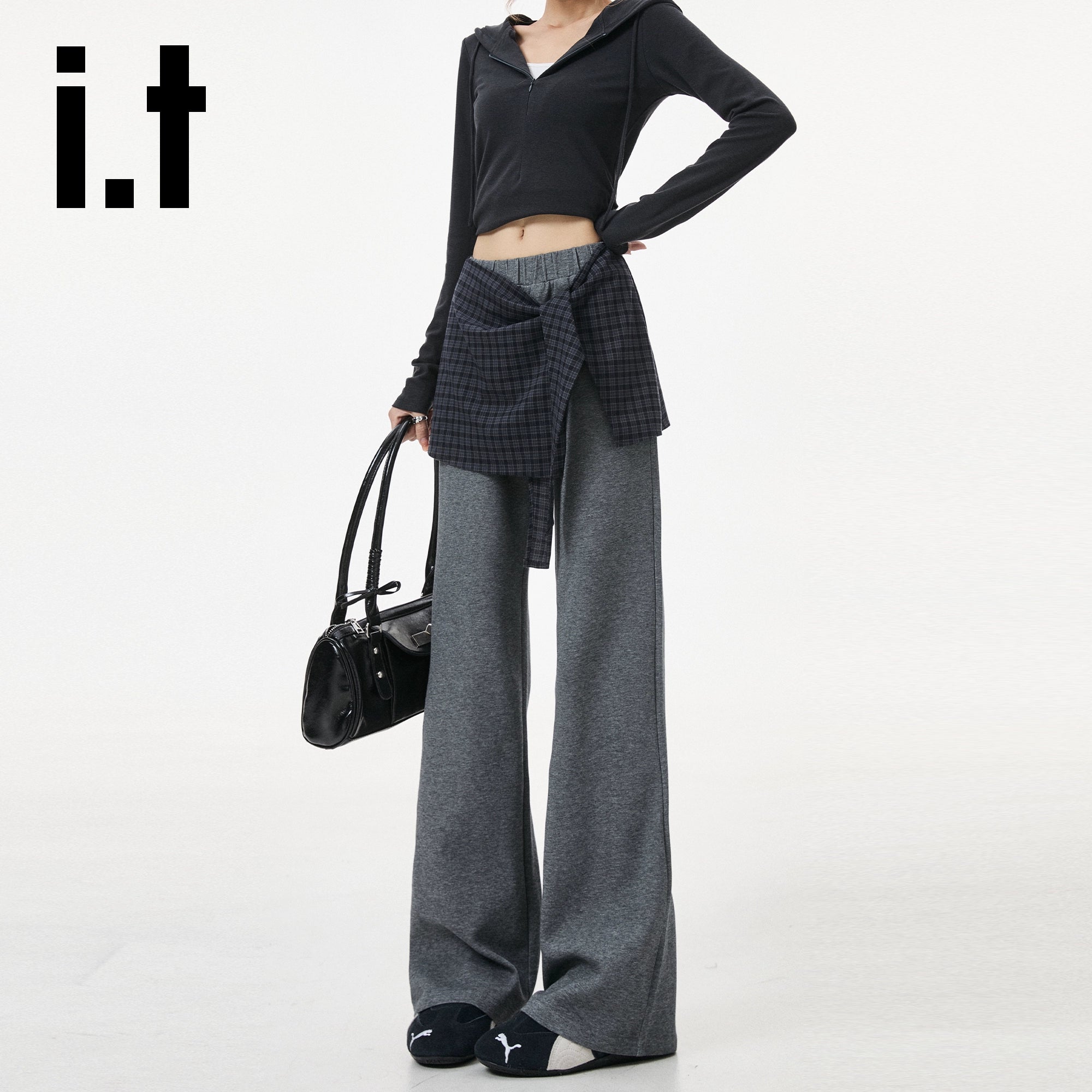 IT: CHOCOOLATE Plaid Fart Curtain Pants