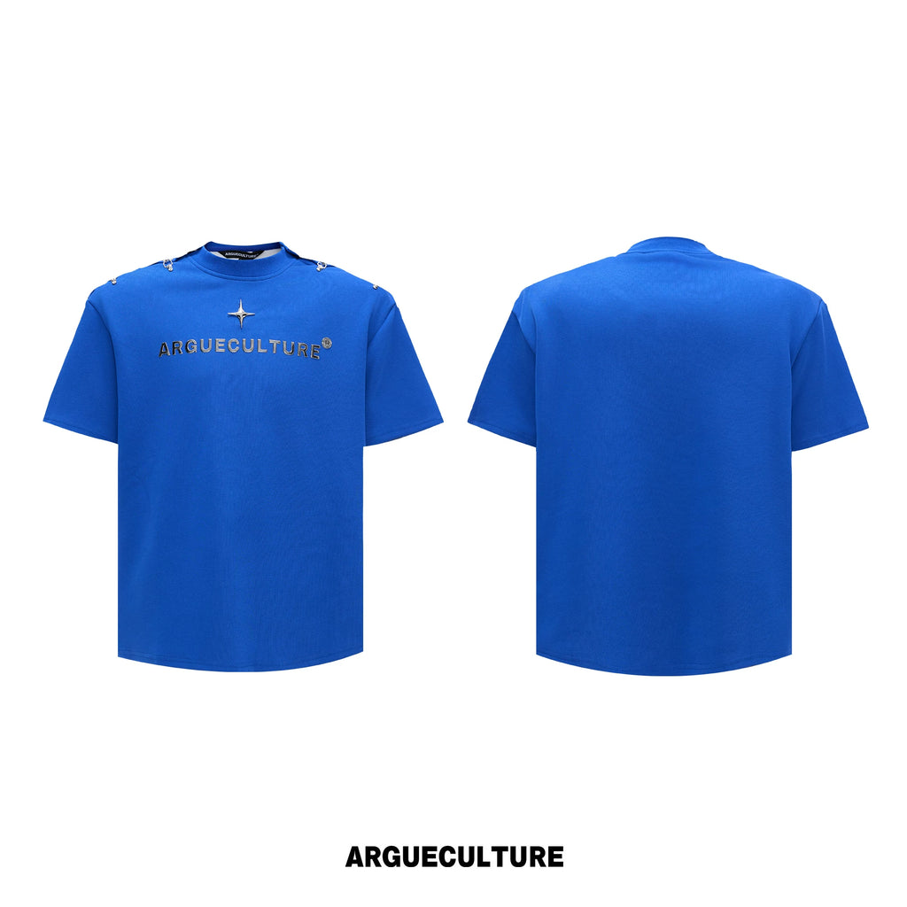 ArguECulturE Retro One-word Shoulder Loose Tee