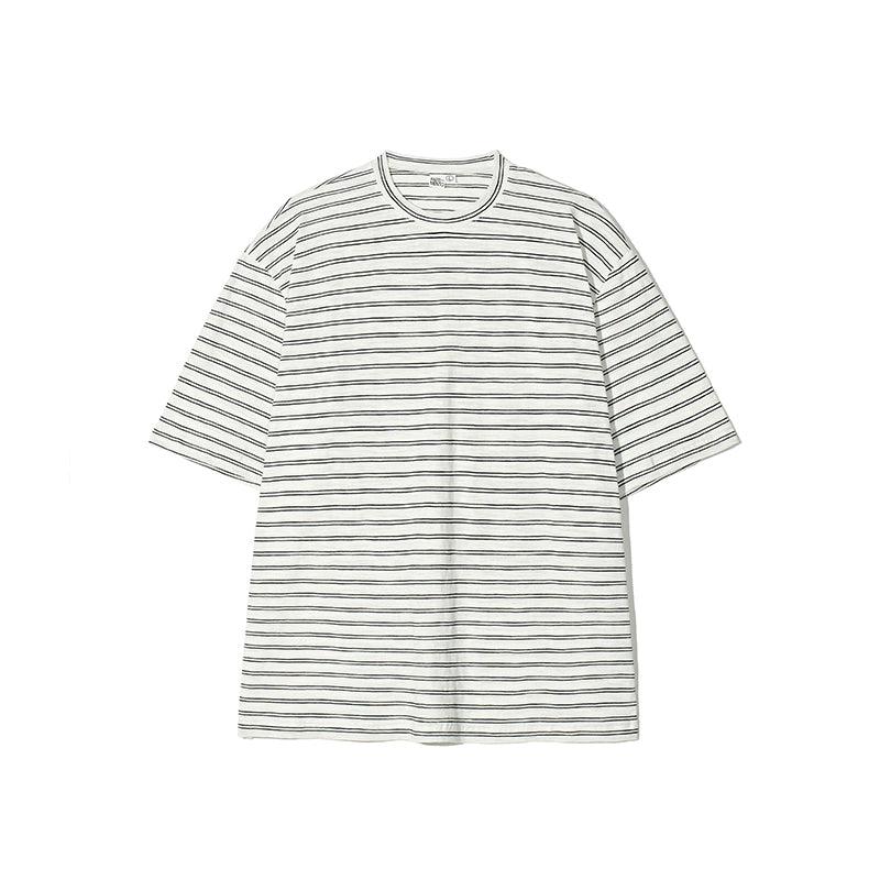 PARTIMENTO American Retro Striped Tee