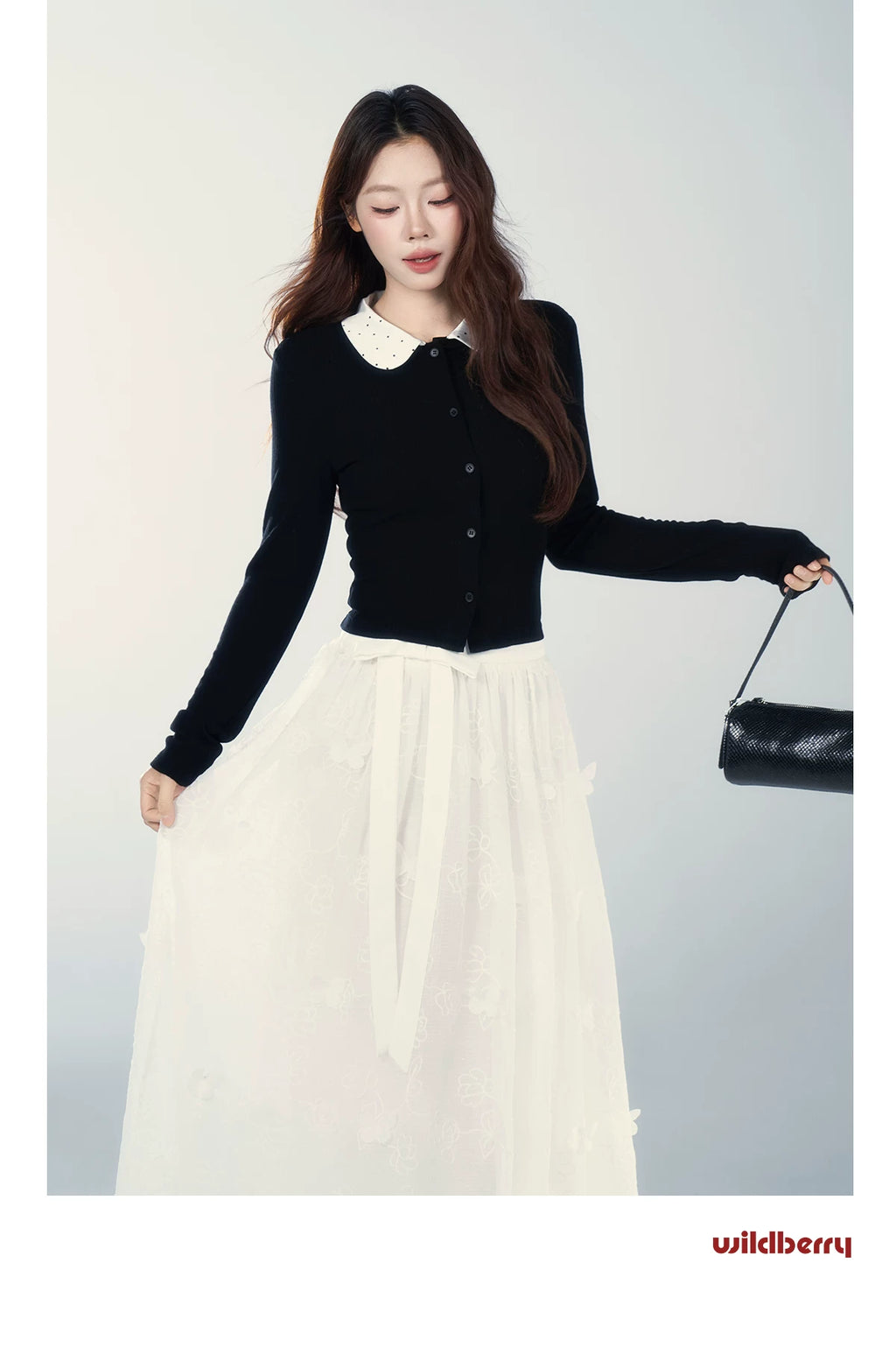 Wildberry Vintage Skinny Knitted Sweater