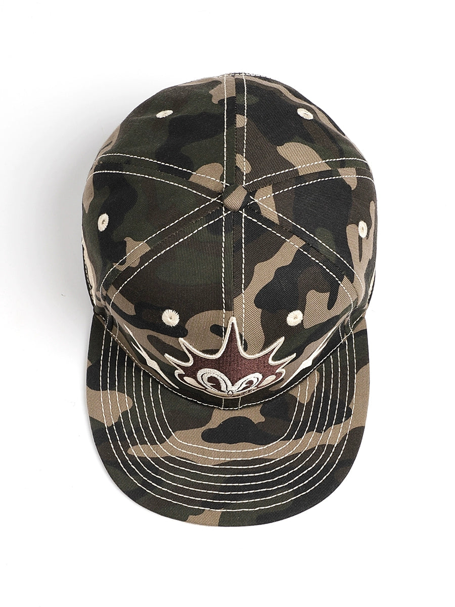 DND4DES Hip Hop Versatile Three-dimensional Embroidery Embroidery Camouflage Baseball Cap