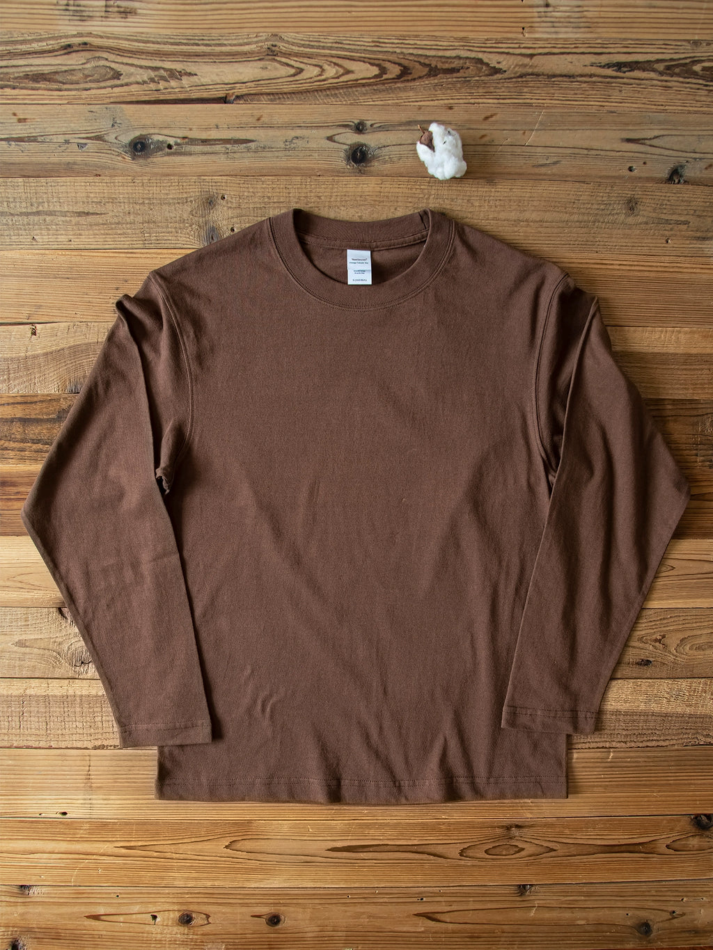PrintAce Vintage Loose Long Sleeves Without Side Seam