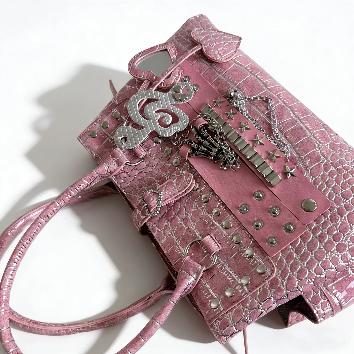Hottie Alligator Rivet Sweet Cool Tote