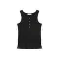 TURNTIDE Simple Crew Neck Vest Sleeveless