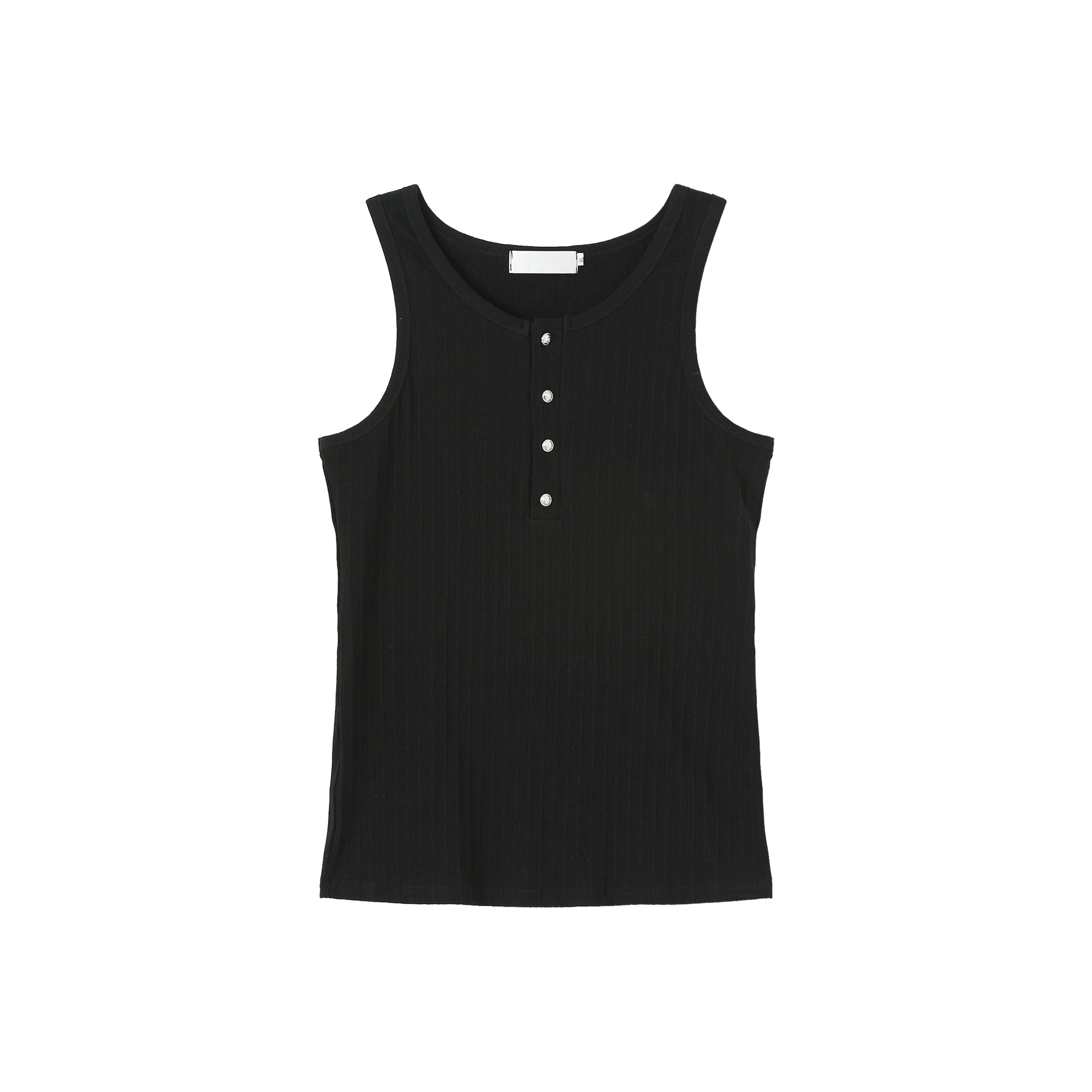 TURNTIDE Simple Crew Neck Vest Sleeveless