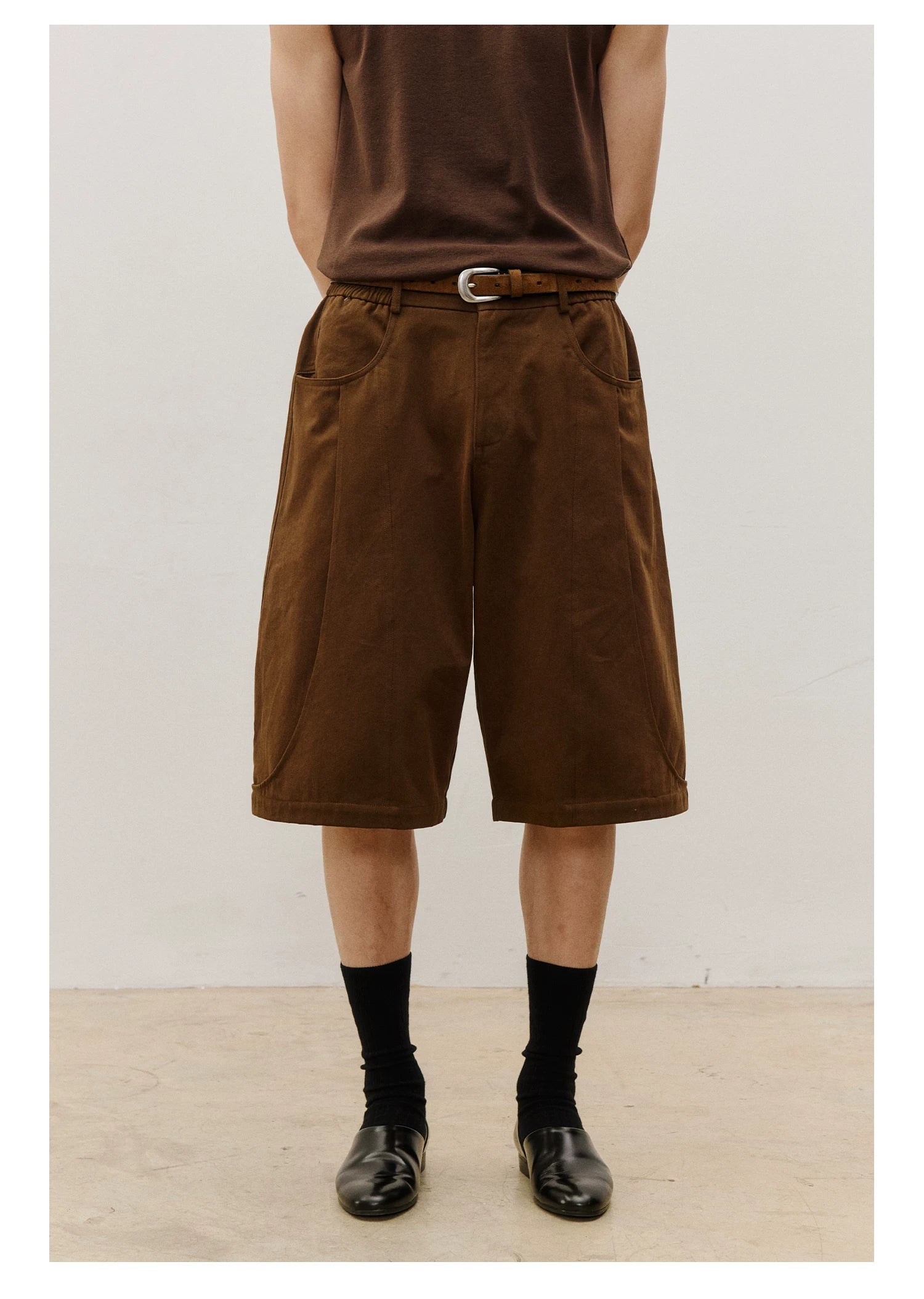 LR MADE Vintage Simple Casual Shorts