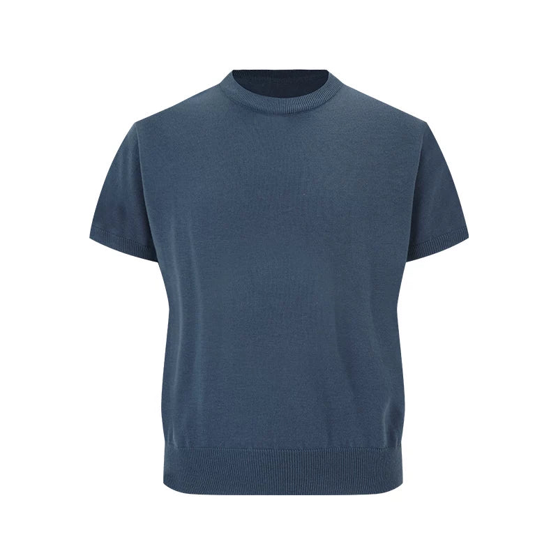 Borrowed Project Casual Knitting Washed Tee
