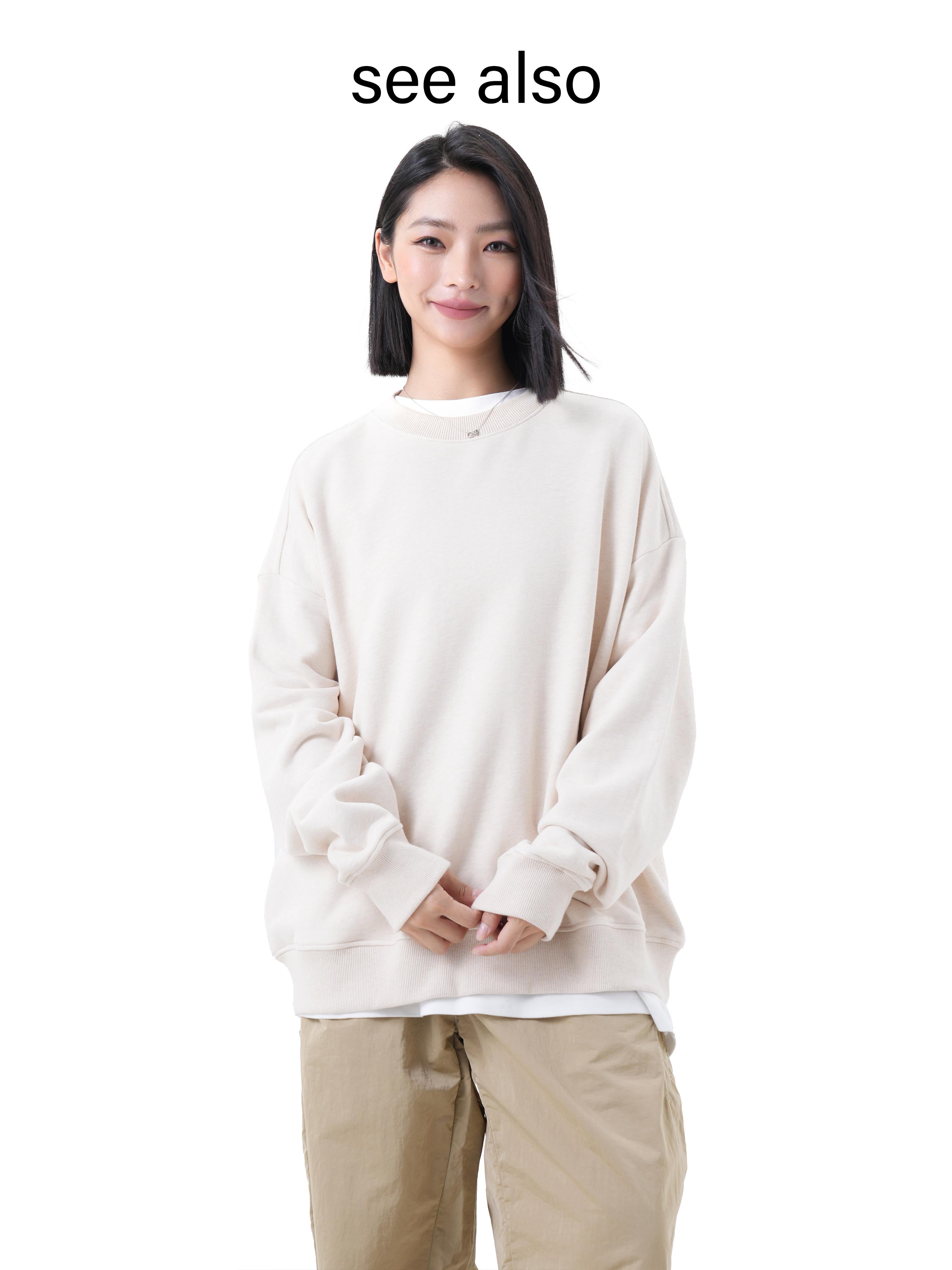 SEE ALSO LE Lazy 100% Cotton Sweatshirt