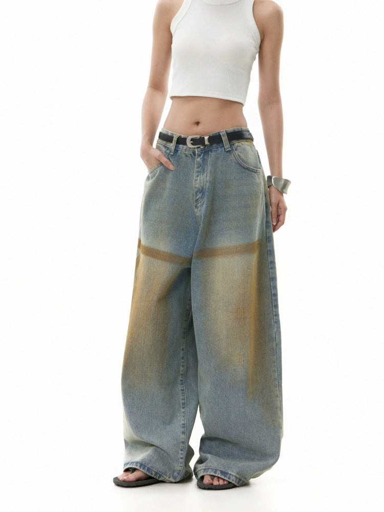 BTSG Retro Wash Scrub Rust Make Old Jeans