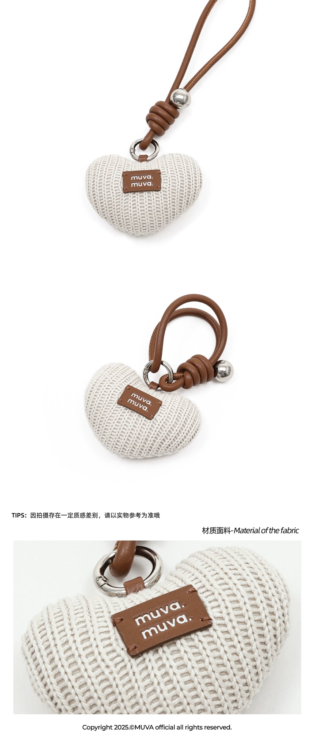 MUVA Woven Love Bag Hanging Exquisite and Cute