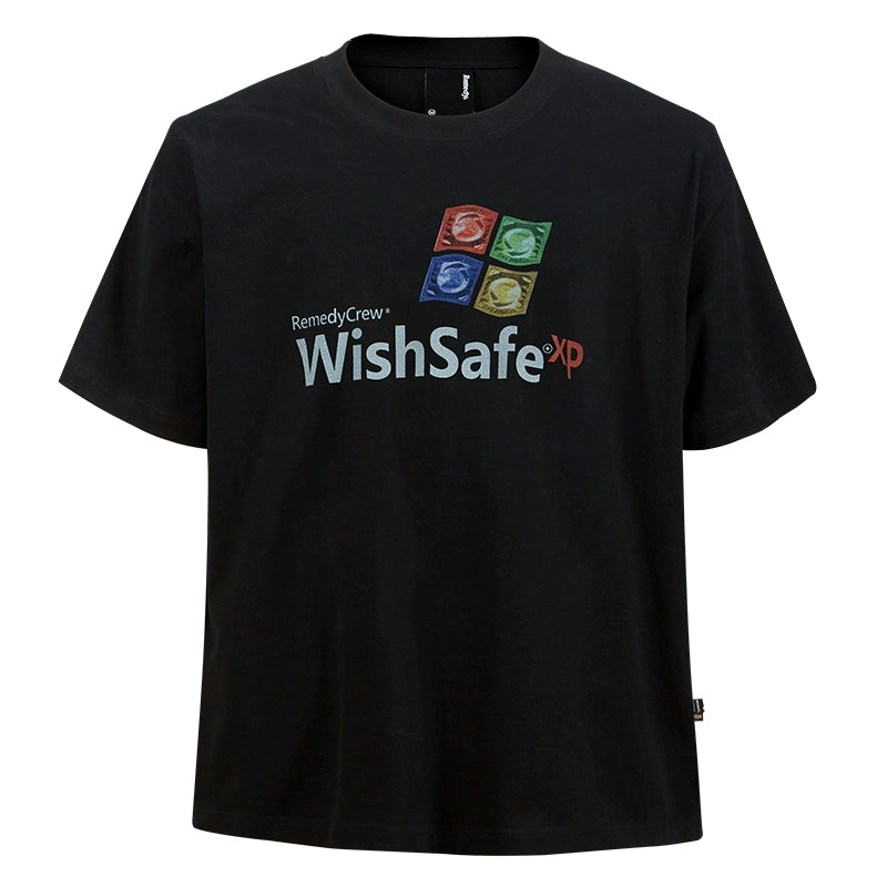 Remedy Loose Spoof Crew Neck Short Tee