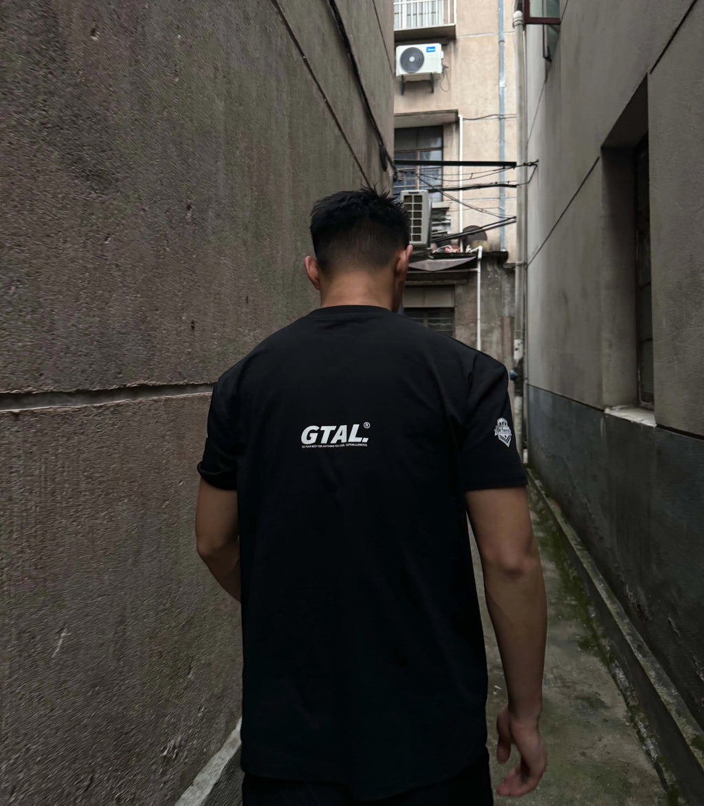 GTAL Quick-drying Cool Round Neck Printed Tee