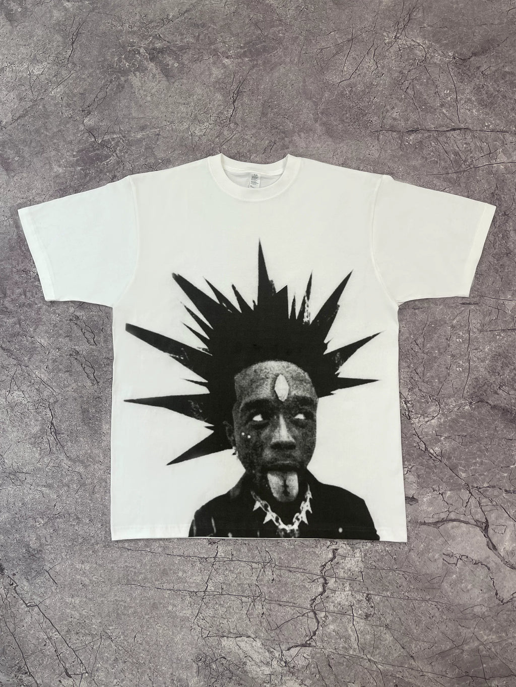 DKNT Character Print Casual Loose Tee