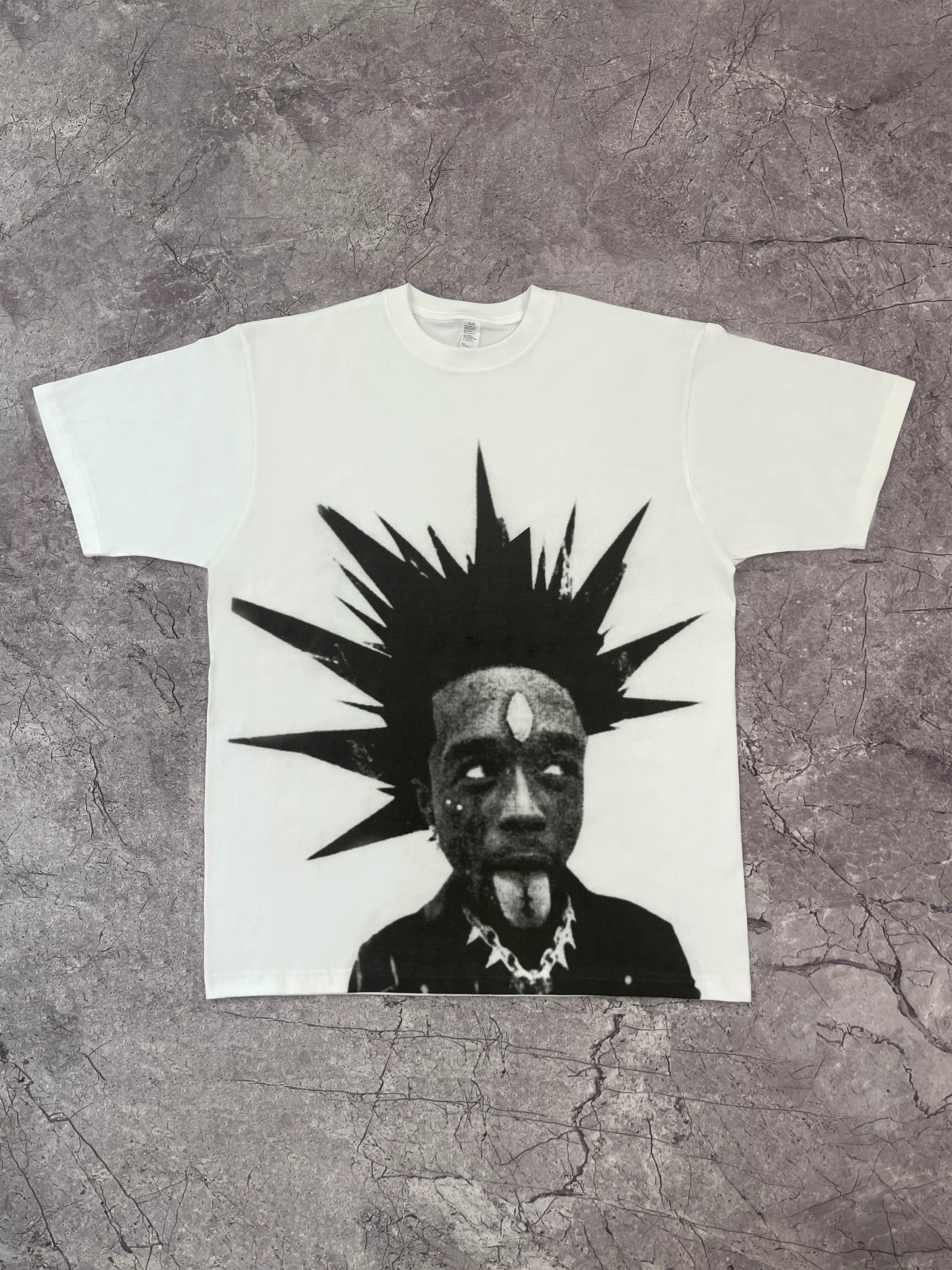 DKNT Character Print Casual Loose Tee