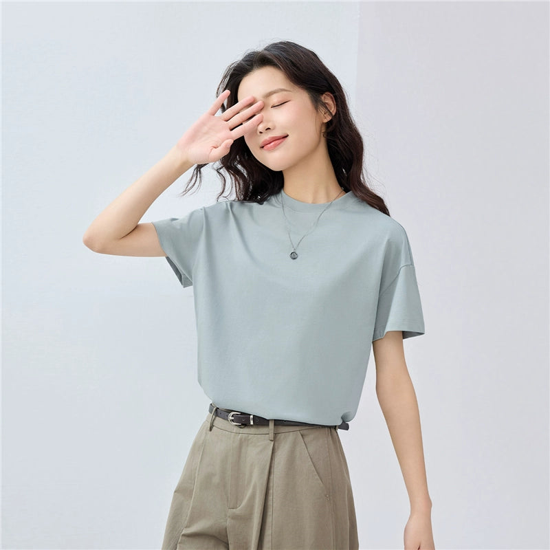 Giordano Comfortable Loose Small Turtleneck Tee