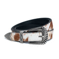 DYZZYMOTIF Retro Cow Pattern Belt