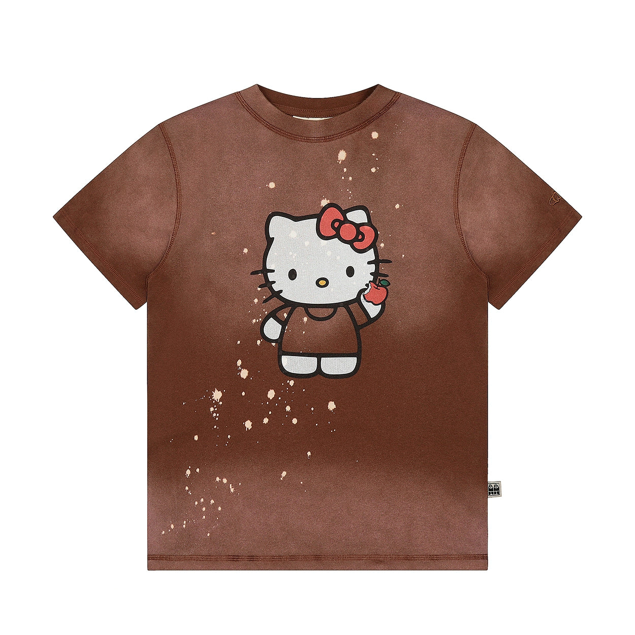 MMBBT Cute Apple Cat Inkjet Printing Tee