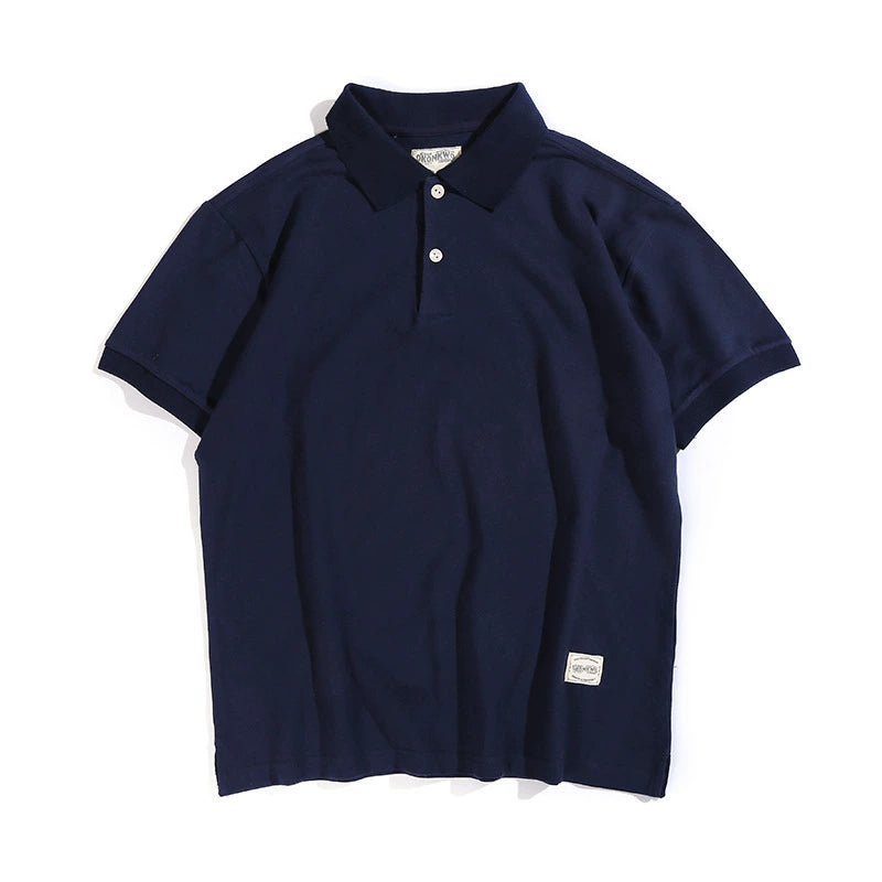 PrintAce Vintage Lapel POLO Shirt