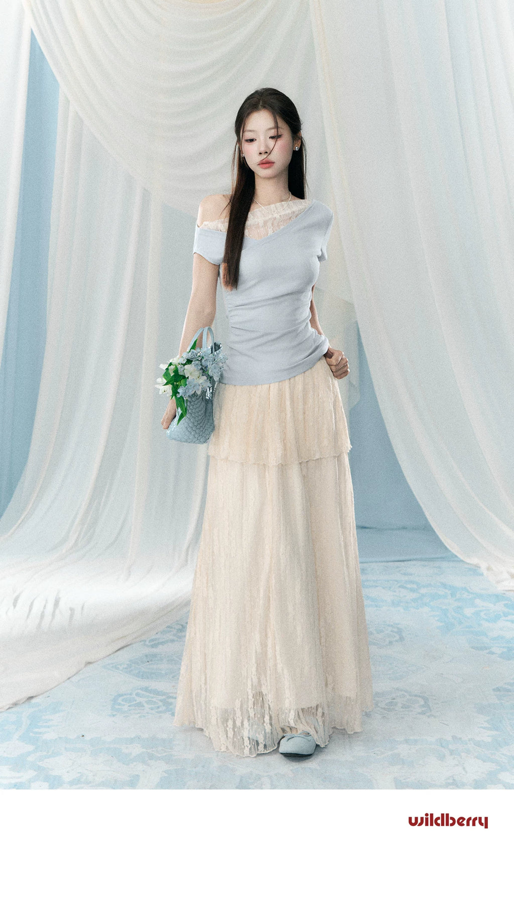 Wildberry Versatile Lace Skirt