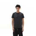 WLNEXT Front Shoulder Premium Sense Henry Collar Tee