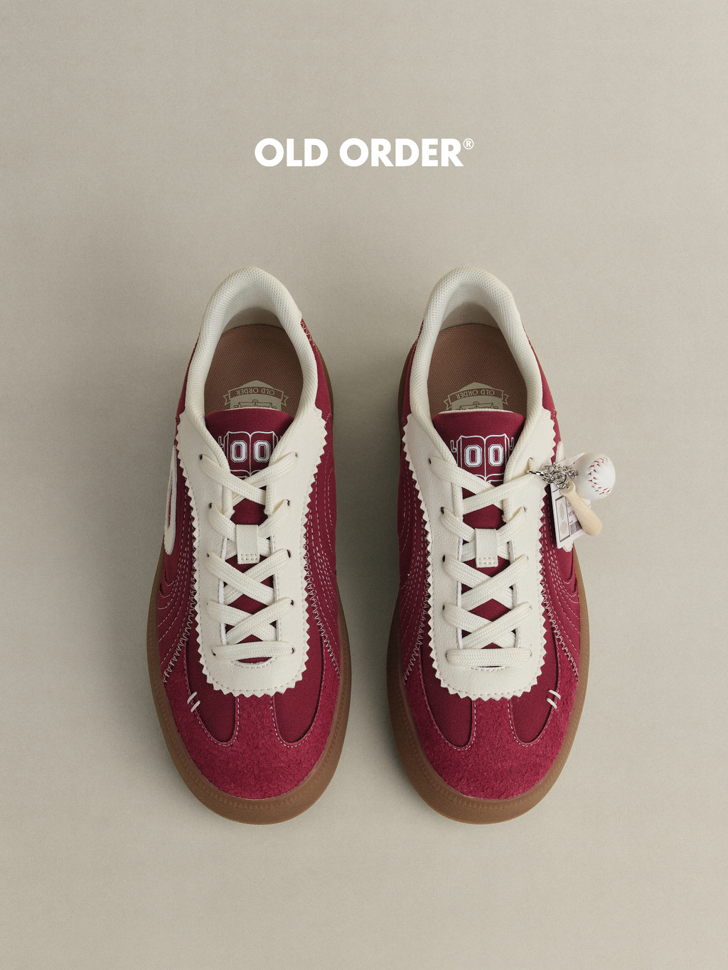 OLDORDER Retro Breathable Height-increasing Casual Shoes