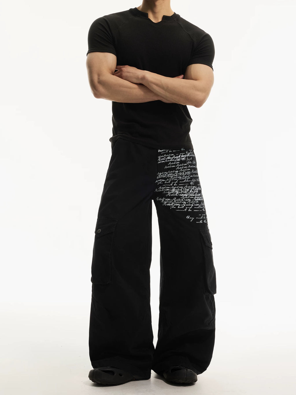 DAY NY Vintage Wide Leg Casual Straight Overalls