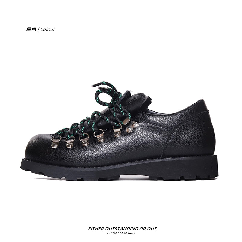 SHENLV STUDIO mountaineering derby shoes