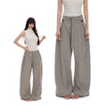 WITHMIN Pleated Straight-leg Slacks