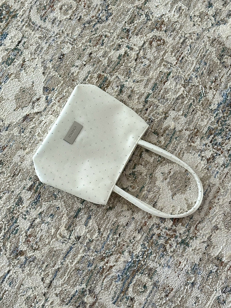 ENNUI Mesh Hot Drilling Transparent Underarm Bag