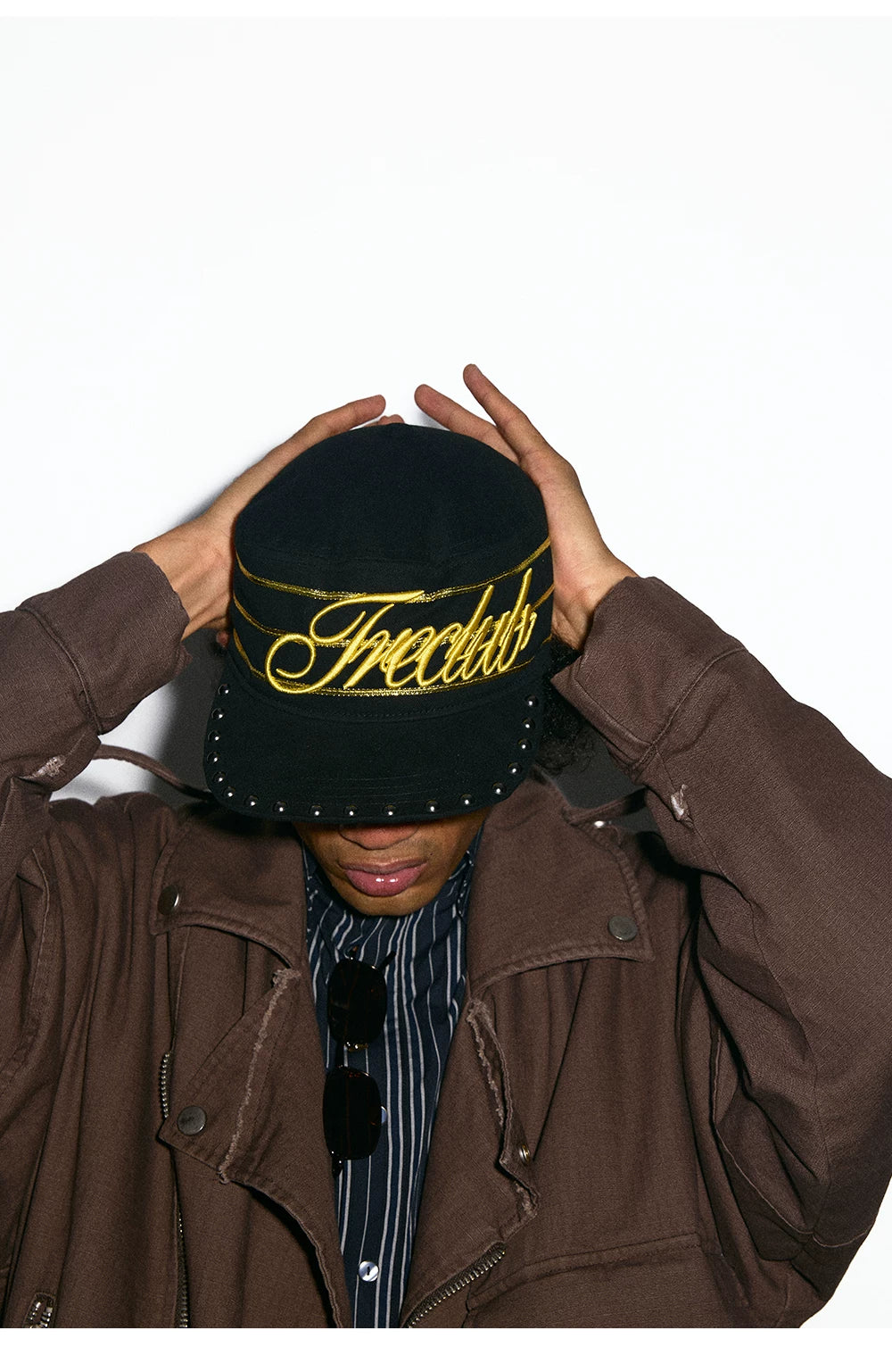 TREclub Embroidered Rivet Outdoor Hat