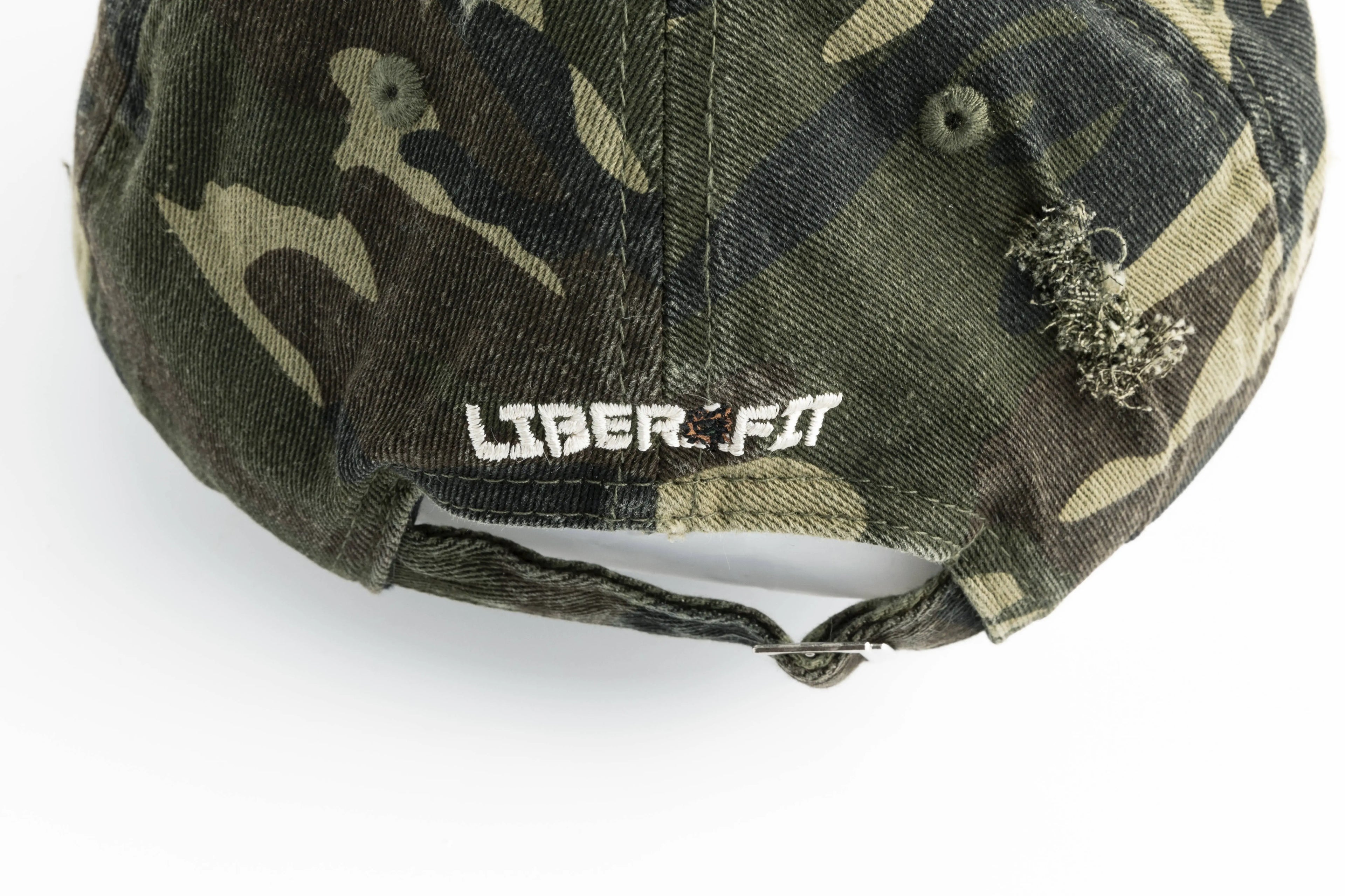 LIBERAFIT Camouflage Washing Water To Make Old Duck Tongue Baseball Cap