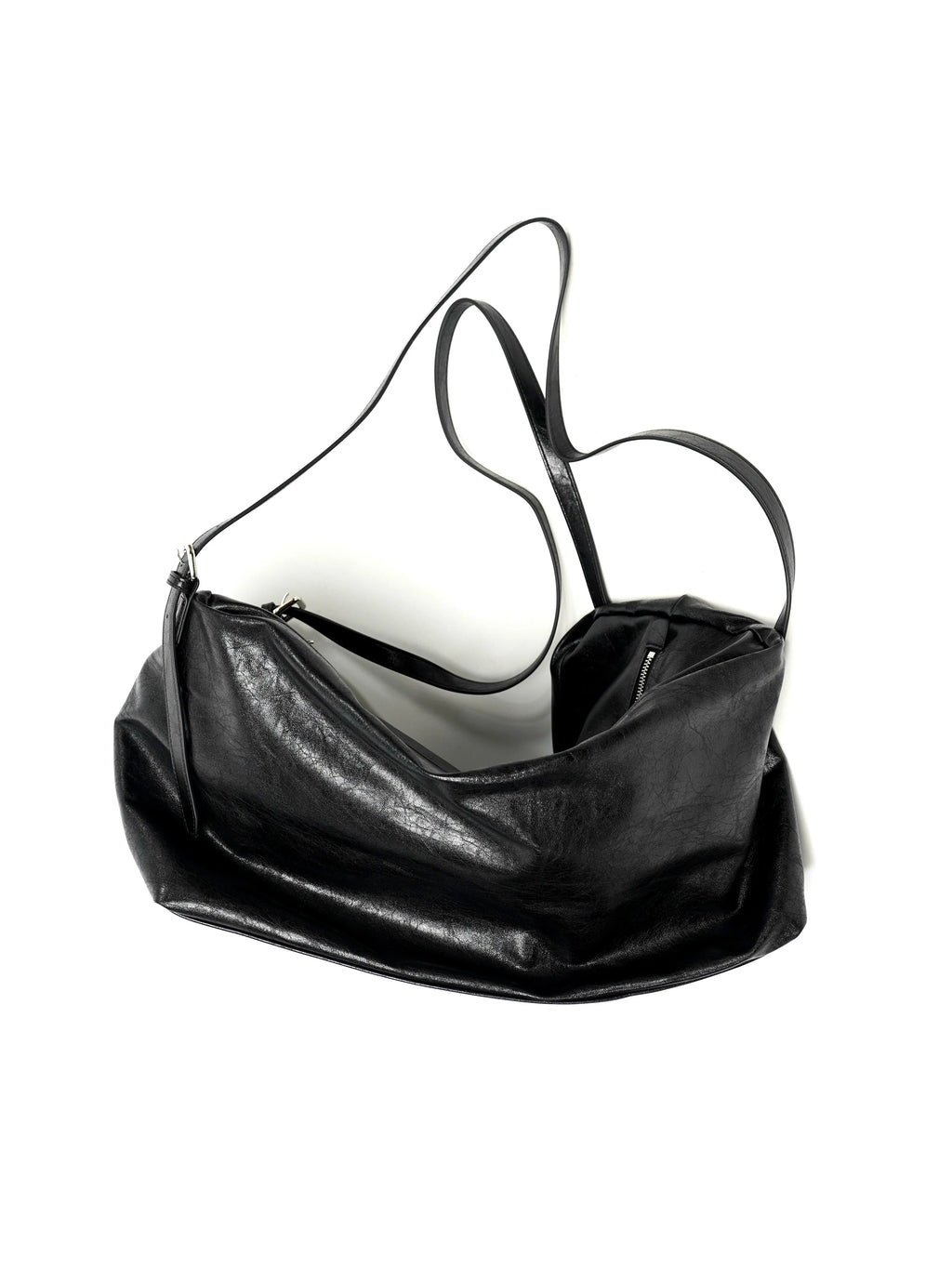 VOWPROGRESS Textured Matte and bright oil wax leather FamliyBag