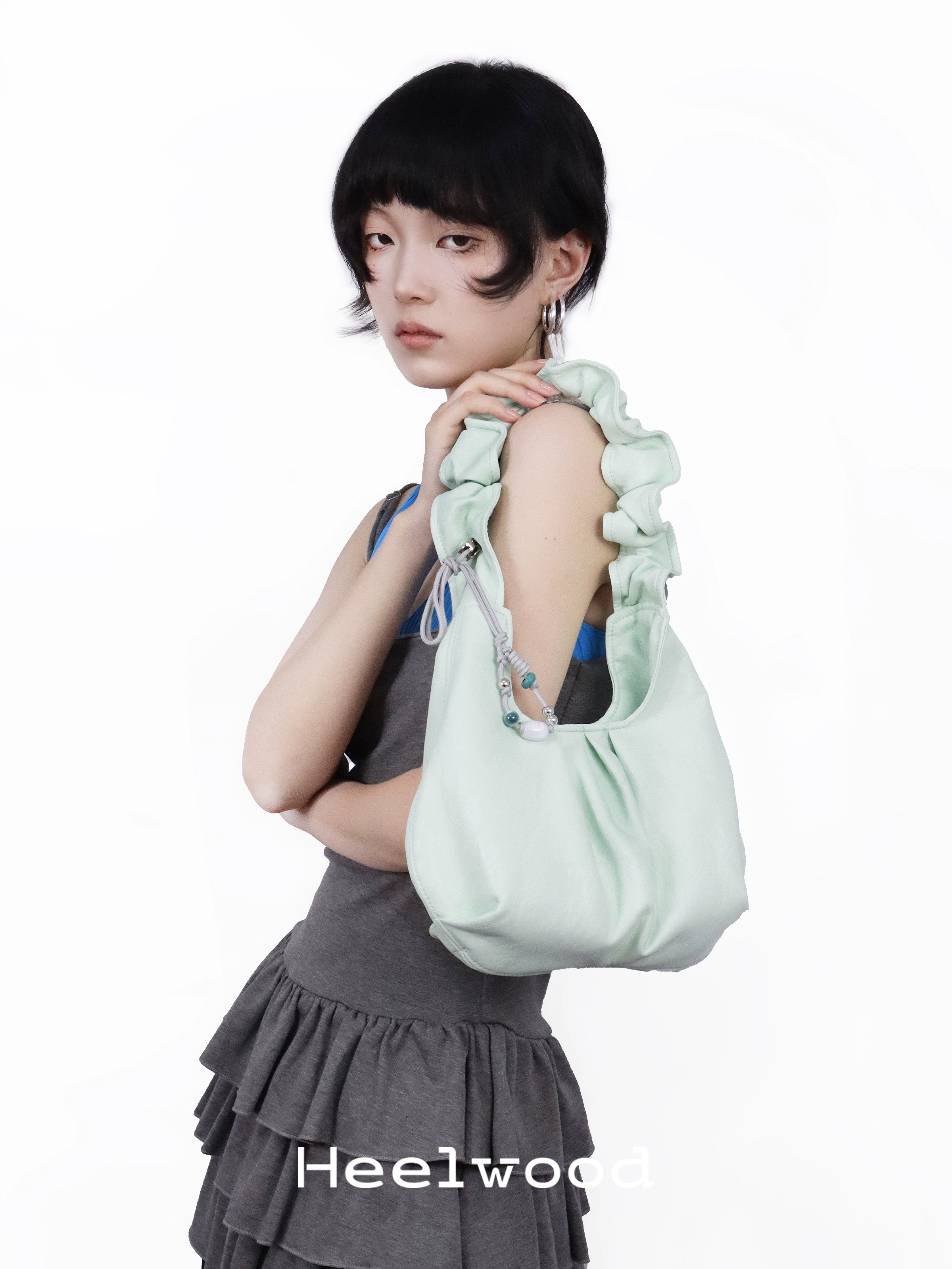 Heelwood Folded Underarm Handheld Shoulder Bag