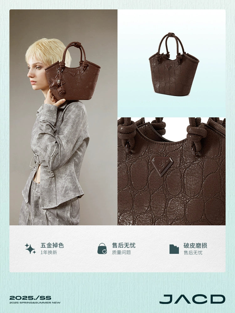 JACD Premium Feeling Bucket Shoulder Messenger Bag