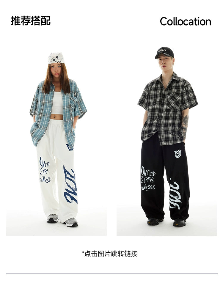 US Loose Checked Shirt