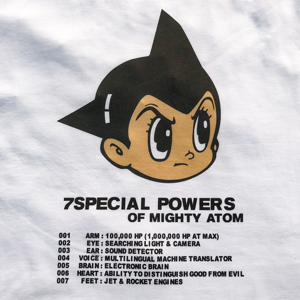 Wang Youbing Studio! Astro Boy 220g 100% Cotton Tee