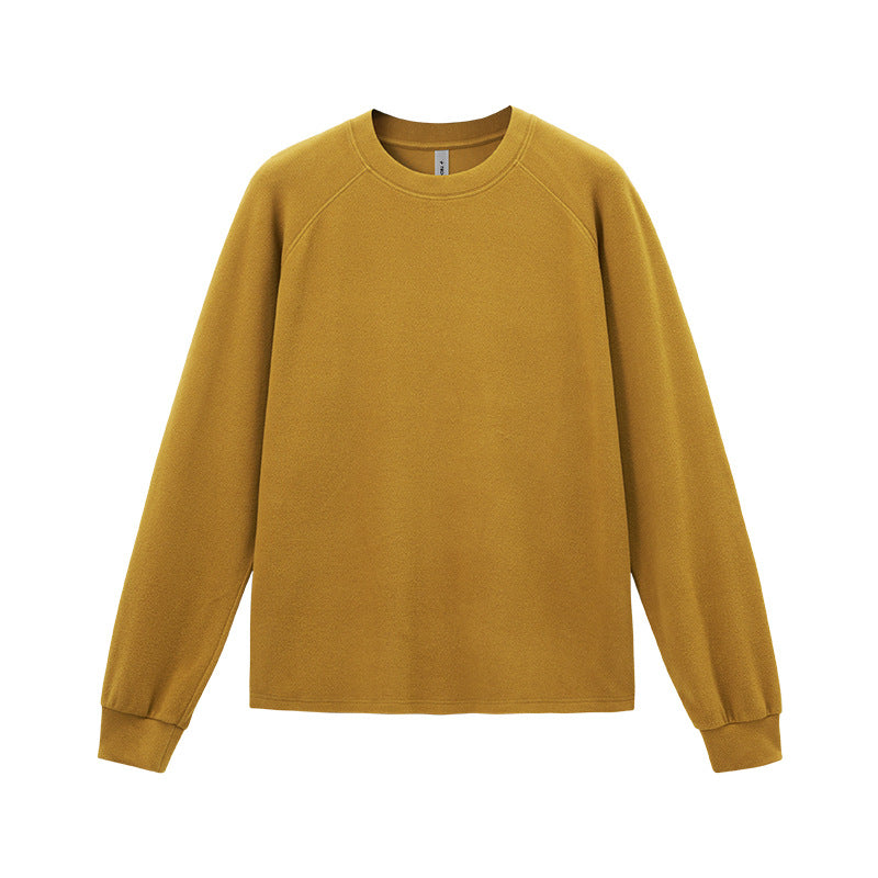 (Clearance) Inflation Warm Shoulders Loose Crew Neck Long Sleeves
