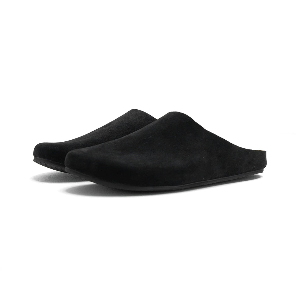 NO LOGO Velvet Birkenmuller Slippers Bag Head Lazy Pedal