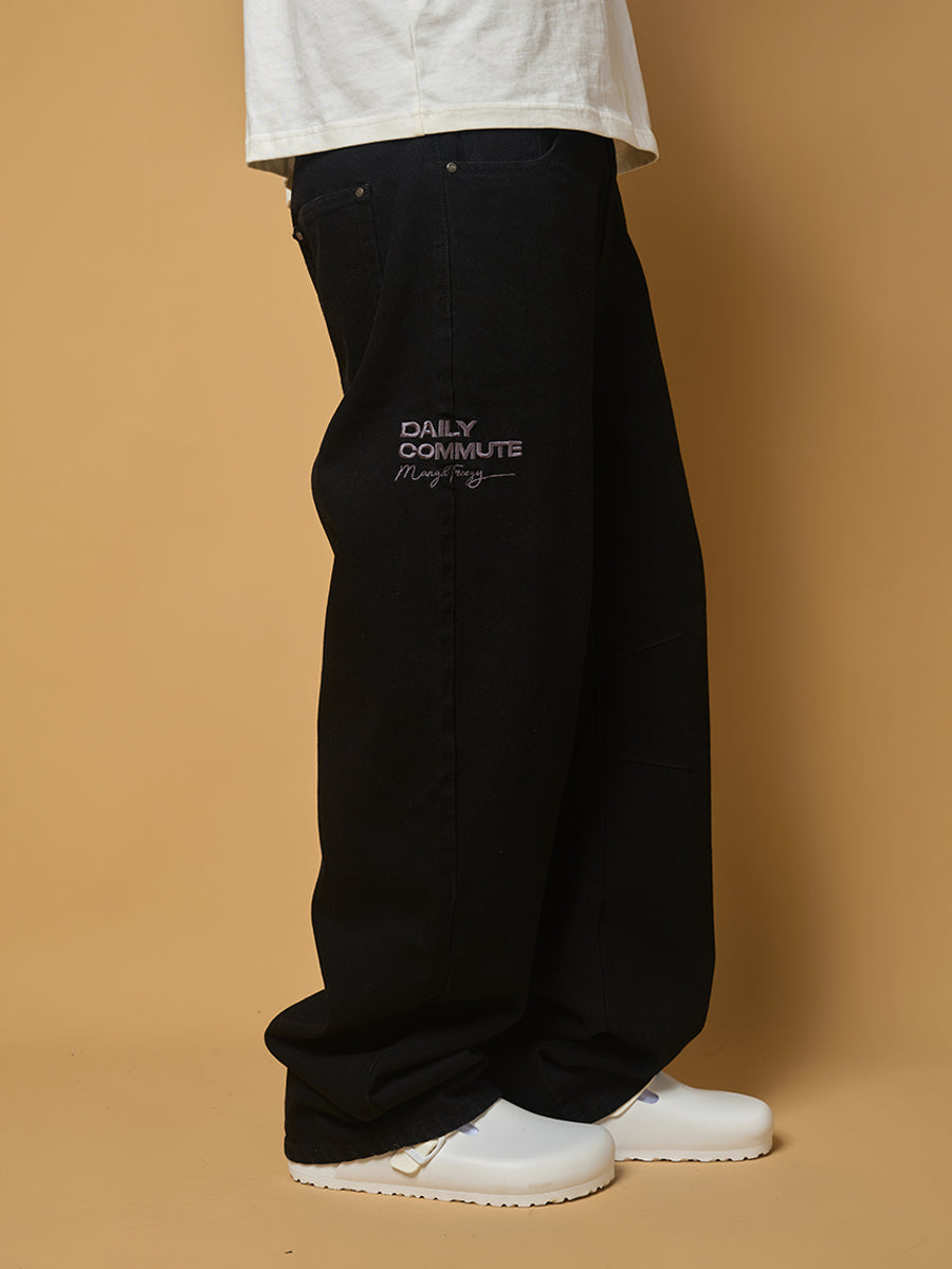 ComicTree C.t 2025 Scimitar Denim Washed Long Pants Jeans