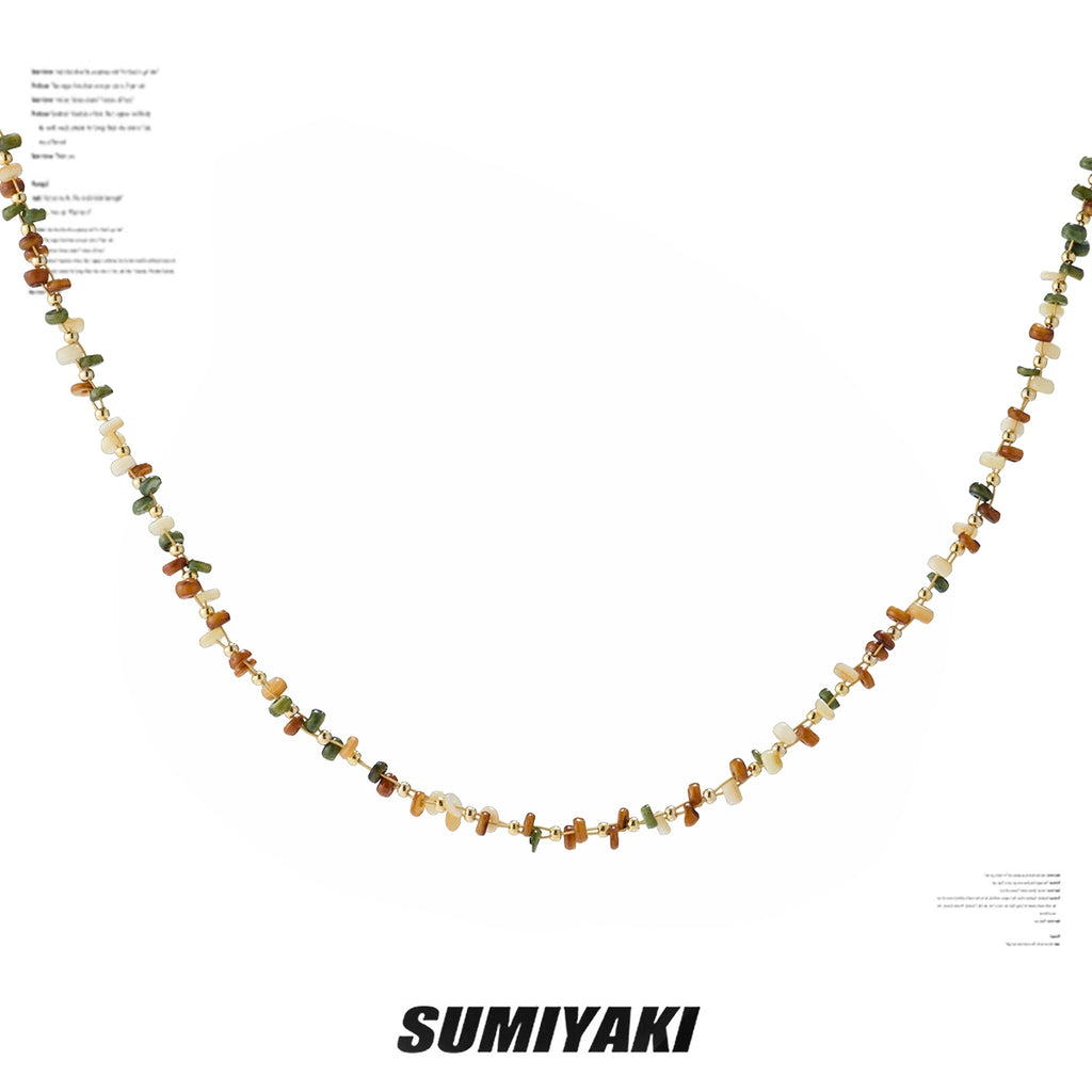 SUMIYAKI Rainbow Dopamine Clavicle Chain