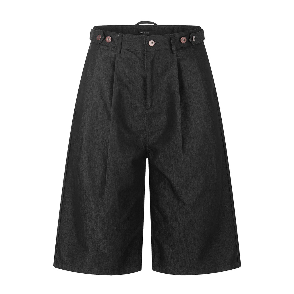 11KN Loose Versatile Pleated Shorts