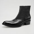 AMBSOM Pointed Yuppie High-top Chelsea Boots