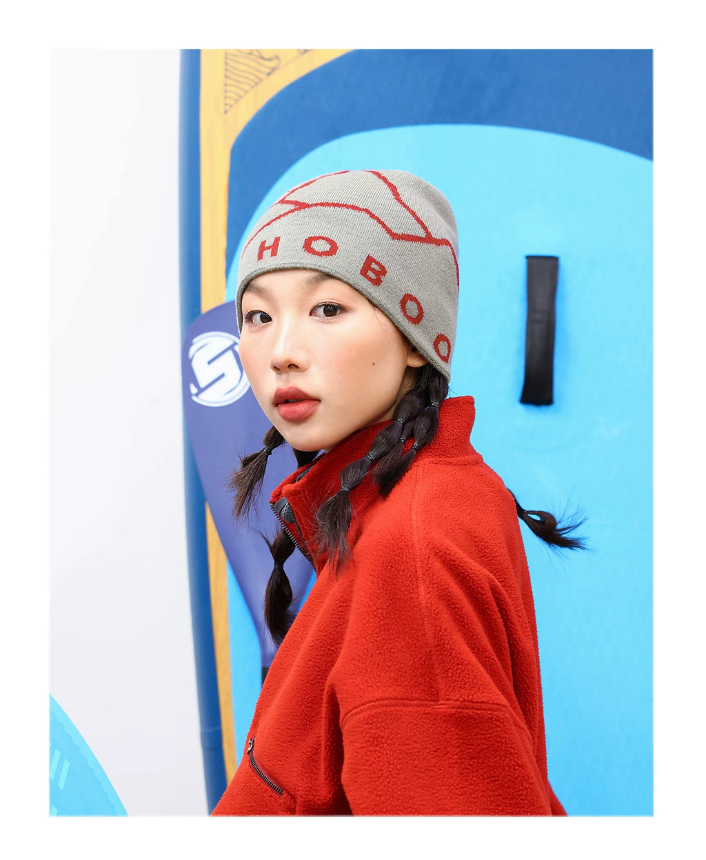 THE HOBOO Casual Outdoor Mountaineering Knitted Hat