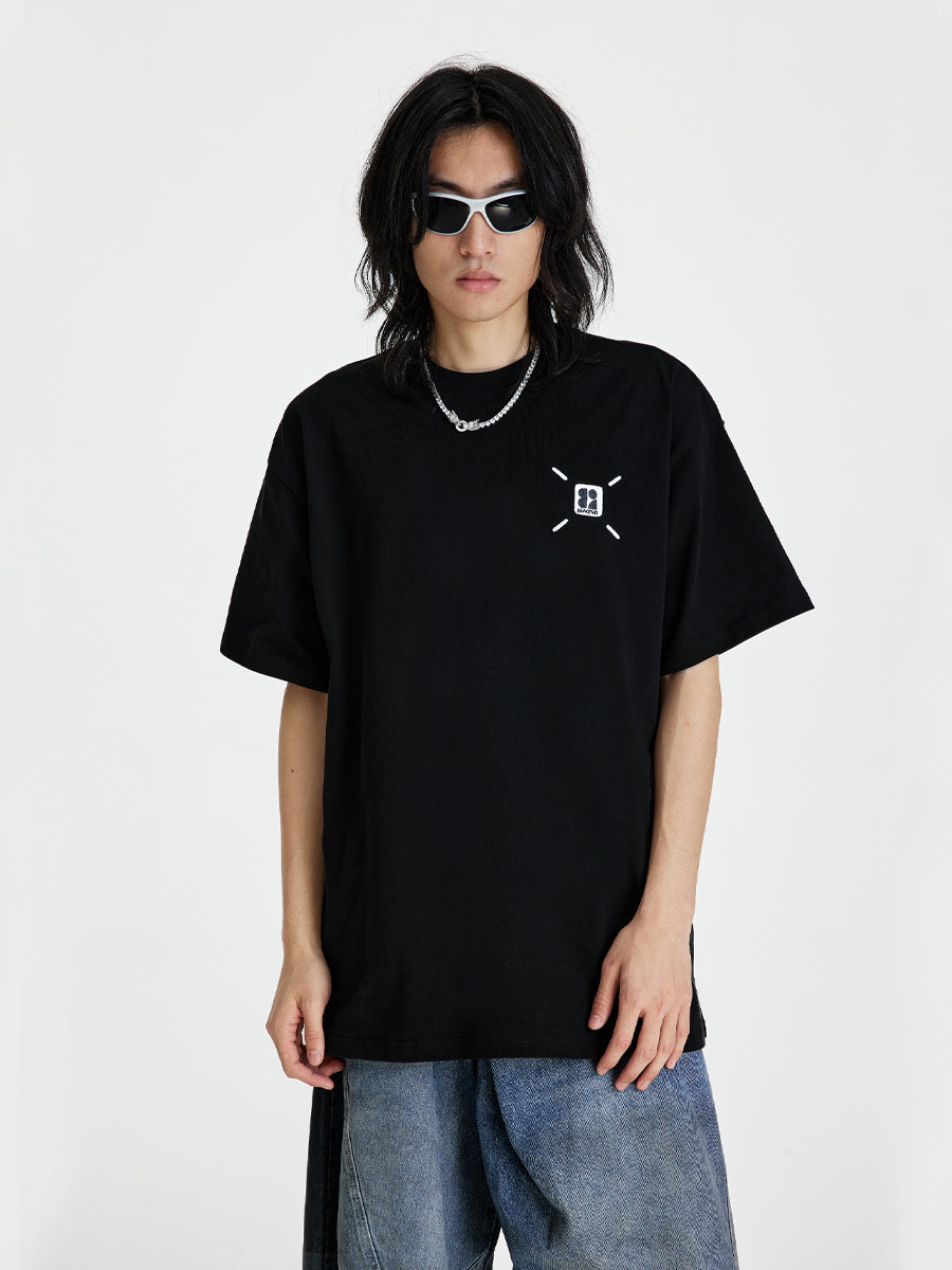 (NMK) X LOGO Heavy Cotton Loose Tee