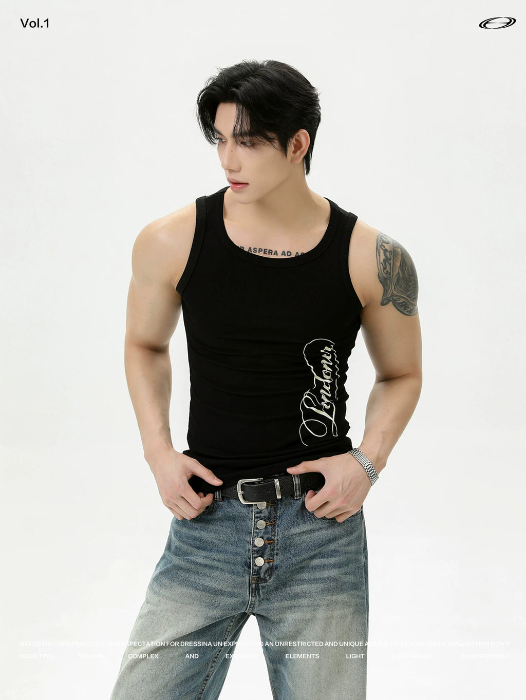 TURNTIDE Slim Fit Sports Vest