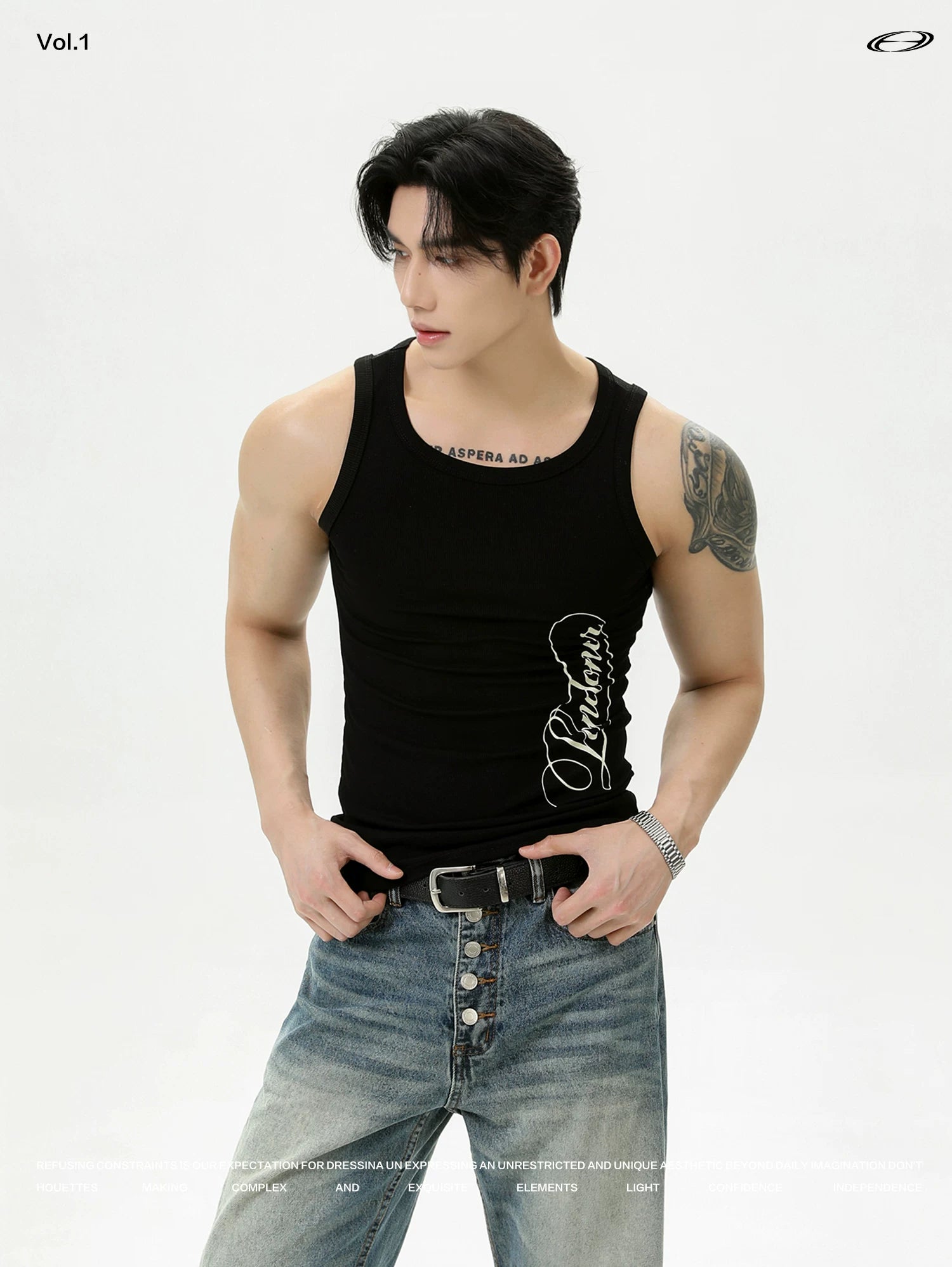 TURNTIDE Slim Fit Sports Vest