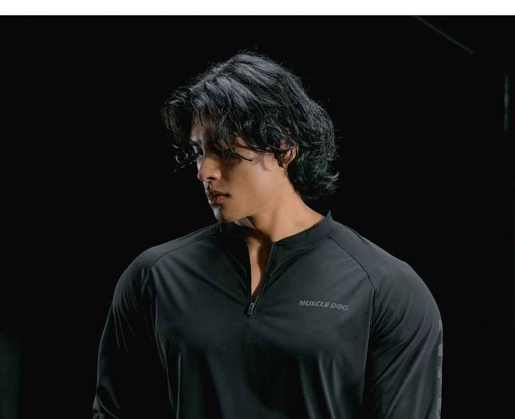 MuscleDog Sports Leisure Long Sleeve